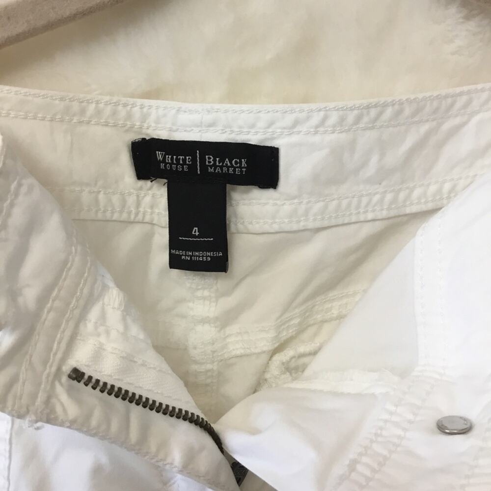 White House Black Market White Capri Jeans - Picture 6 of 10